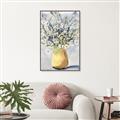 Picture of Pot of Daisies _GroupedProduct_Rectangle_Portrait_Canvas_Framed_