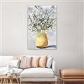 Picture of Pot of Daisies _GroupedProduct_Rectangle_Portrait_Canvas_Framed_