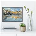 Picture of Moraine Lake  _GroupedProduct_Rectangle_Landscape_Canvas_Framed_