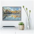 Picture of Moraine Lake  _GroupedProduct_Rectangle_Landscape_Canvas_Framed_