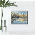Picture of Moraine Lake  _GroupedProduct_Rectangle_Landscape_Canvas_Framed_