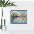 Picture of Moraine Lake  _GroupedProduct_Rectangle_Landscape_Canvas_Framed_