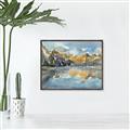 Picture of Moraine Lake  _GroupedProduct_Rectangle_Landscape_Canvas_Framed_