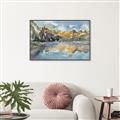 Picture of Moraine Lake  _GroupedProduct_Rectangle_Landscape_Canvas_Framed_
