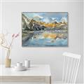 Picture of Moraine Lake  _GroupedProduct_Rectangle_Landscape_Canvas_Framed_