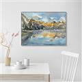 Picture of Moraine Lake  _GroupedProduct_Rectangle_Landscape_Canvas_Framed_