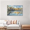 Picture of Moraine Lake  _GroupedProduct_Rectangle_Landscape_Canvas_Framed_