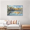 Picture of Moraine Lake  _GroupedProduct_Rectangle_Landscape_Canvas_Framed_