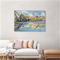 Picture of Moraine Lake  _GroupedProduct_Rectangle_Landscape_Canvas_Framed_