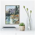 Picture of Marvel Lake  _GroupedProduct_Rectangle_Portrait_Canvas_Framed_