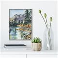 Picture of Marvel Lake  _GroupedProduct_Rectangle_Portrait_Canvas_Framed_