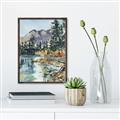 Picture of Marvel Lake  _GroupedProduct_Rectangle_Portrait_Canvas_Framed_