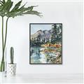 Picture of Marvel Lake  _GroupedProduct_Rectangle_Portrait_Canvas_Framed_