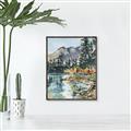 Picture of Marvel Lake  _GroupedProduct_Rectangle_Portrait_Canvas_Framed_
