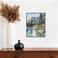 Picture of Marvel Lake  _GroupedProduct_Rectangle_Portrait_Canvas_Framed_