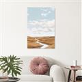 Picture of Desert Landscape Creek  _GroupedProduct_Rectangle_Portrait_Unframed_Print_Only_