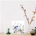 Picture of Light Blue Flowers I     _GroupedProduct_Square_Unframed_Print_Only_