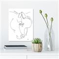 Picture of Line Drawn Horses I _GroupedProduct_Rectangle_Portrait_Unframed_Print_Only_