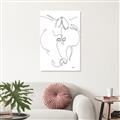 Picture of Line Drawn Horses I _GroupedProduct_Rectangle_Portrait_Unframed_Print_Only_