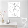 Picture of Line Drawn Horses I _GroupedProduct_Rectangle_Portrait_Unframed_Print_Only_