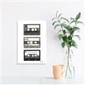 Picture of Cassette Tape _GroupedProduct_Rectangle_Portrait_Unframed_Print_Only_