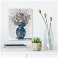 Picture of Blue Pot of Daisies _GroupedProduct_Rectangle_Portrait_Unframed_Print_Only_