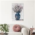 Picture of Blue Pot of Daisies _GroupedProduct_Rectangle_Portrait_Unframed_Print_Only_