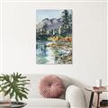 Picture of Marvel Lake  _GroupedProduct_Rectangle_Portrait_Unframed_Print_Only_