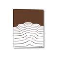 Picture of Mid Century Abstract Brown _GroupedProduct_Rectangle_Portrait_Canvas_