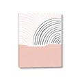 Picture of Mid Century Abstract Pink _GroupedProduct_Rectangle_Portrait_Canvas_