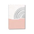 Picture of Mid Century Abstract Pink _GroupedProduct_Rectangle_Portrait_Canvas_