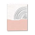 Picture of Mid Century Abstract Pink _GroupedProduct_Rectangle_Portrait_Canvas_