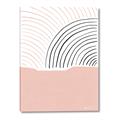 Picture of Mid Century Abstract Pink _GroupedProduct_Rectangle_Portrait_Canvas_