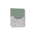 Picture of Mid Century Abstract Green  _GroupedProduct_Rectangle_Portrait_Canvas_