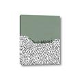 Picture of Mid Century Abstract Green  _GroupedProduct_Rectangle_Portrait_Canvas_