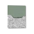 Picture of Mid Century Abstract Green  _GroupedProduct_Rectangle_Portrait_Canvas_