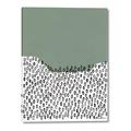Picture of Mid Century Abstract Green  _GroupedProduct_Rectangle_Portrait_Canvas_