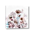 Picture of Marroon Flowers I  _GroupedProduct_Square_Canvas_