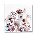 Picture of Marroon Flowers I  _GroupedProduct_Square_Canvas_