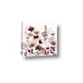 Picture of Maroon Flowers II _GroupedProduct_Square_Canvas_