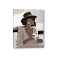 Picture of Café Girl _GroupedProduct_Rectangle_Portrait_Canvas_