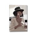 Picture of Café Girl _GroupedProduct_Rectangle_Portrait_Canvas_