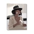 Picture of Café Girl _GroupedProduct_Rectangle_Portrait_Canvas_
