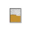 Picture of Mid Century Abstract Yellow _GroupedProduct_Rectangle_Portrait_Canvas_Framed_