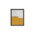 Picture of Mid Century Abstract Yellow _GroupedProduct_Rectangle_Portrait_Canvas_Framed_