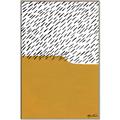Picture of Mid Century Abstract Yellow _GroupedProduct_Rectangle_Portrait_Canvas_Framed_