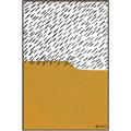 Picture of Mid Century Abstract Yellow _GroupedProduct_Rectangle_Portrait_Canvas_Framed_