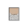 Picture of Mid Century Abstract Beige _GroupedProduct_Rectangle_Portrait_Canvas_Framed_