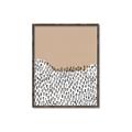 Picture of Mid Century Abstract Beige _GroupedProduct_Rectangle_Portrait_Canvas_Framed_