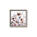 Picture of Marroon Flowers I  _GroupedProduct_Square_Canvas_Framed_
